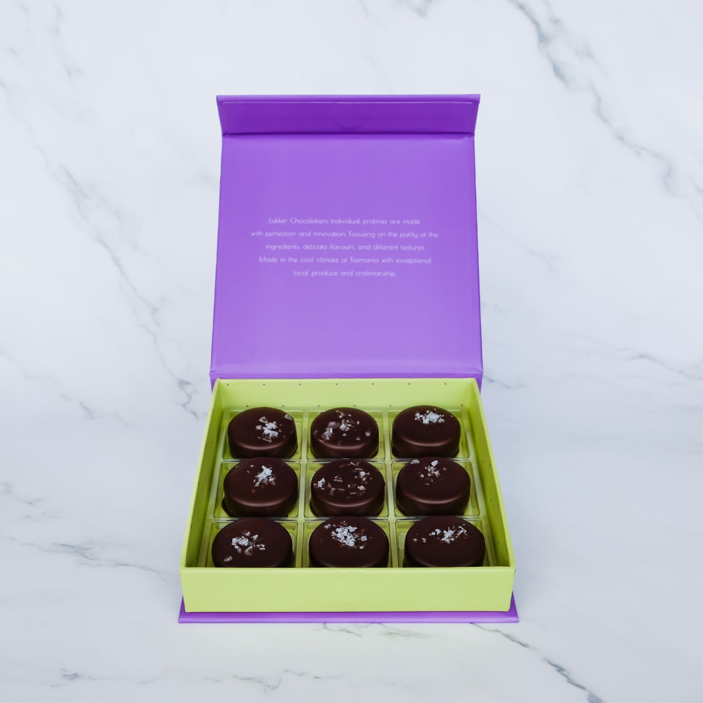 Tasmanian Sea Salt Caramel Chocolates