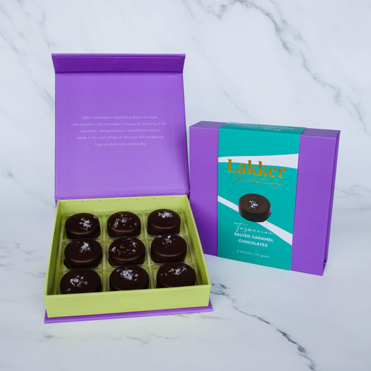 Tasmanian Sea Salt Caramel Chocolates