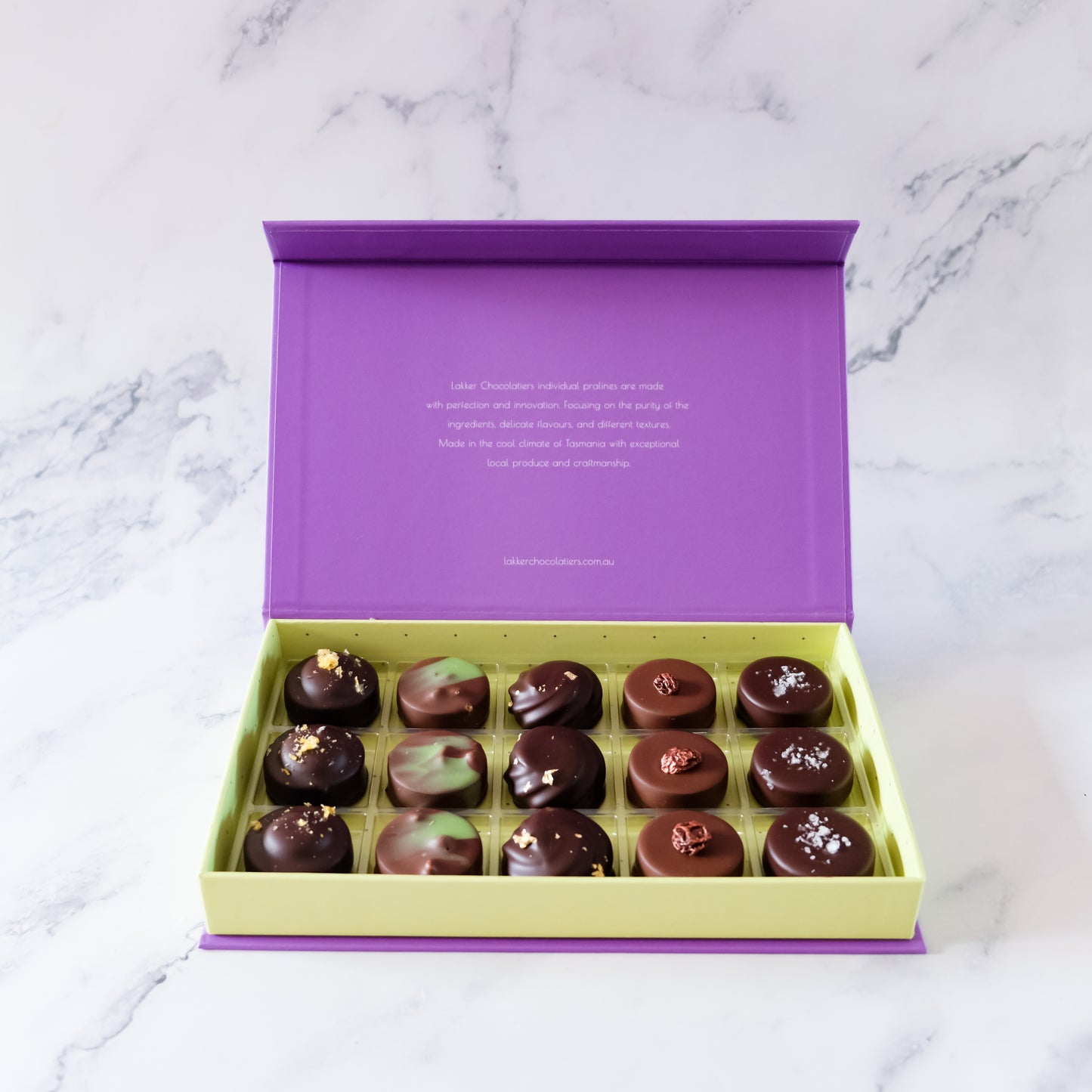 Chocolatier selection box of 15 pcs