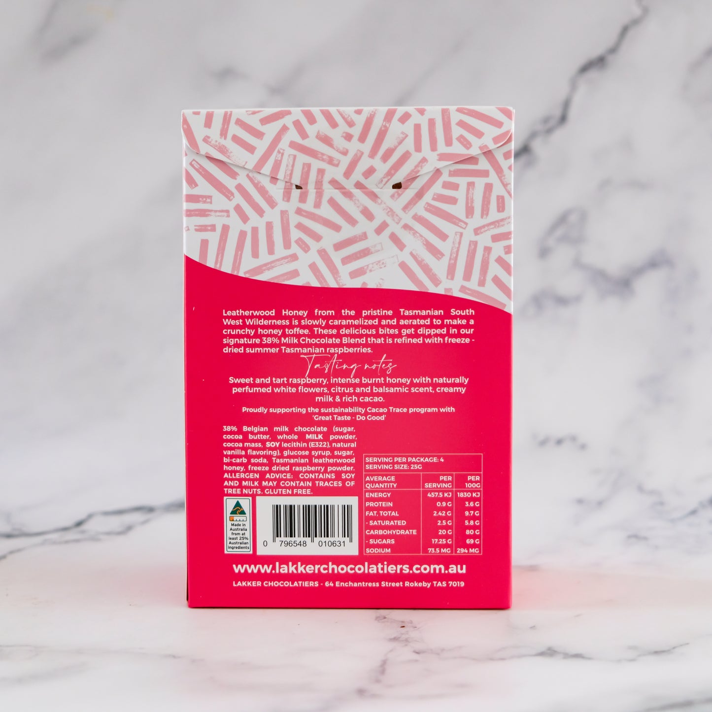 Tasmanian Raspberry Leatherwood Honeycomb