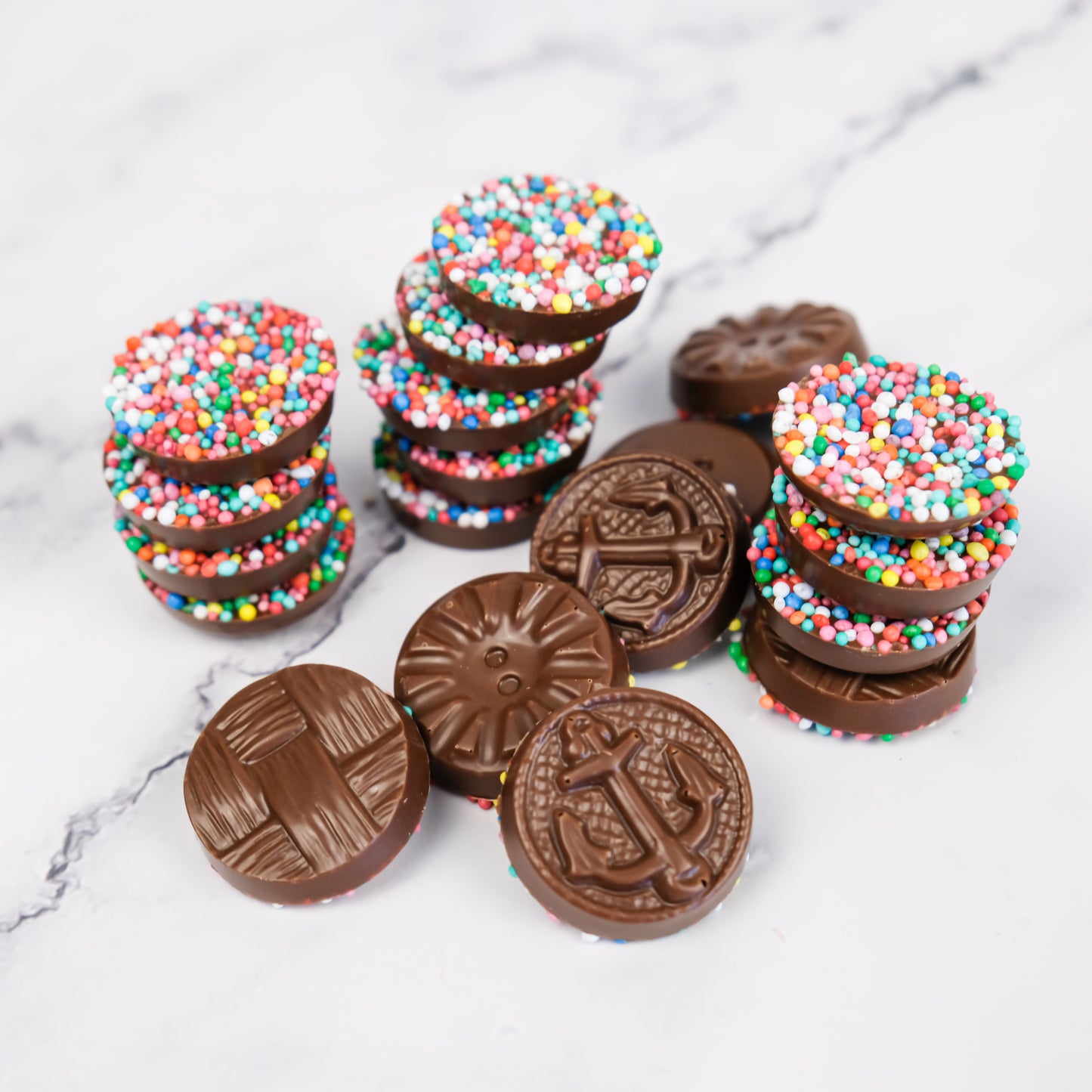 Chocolate buttons