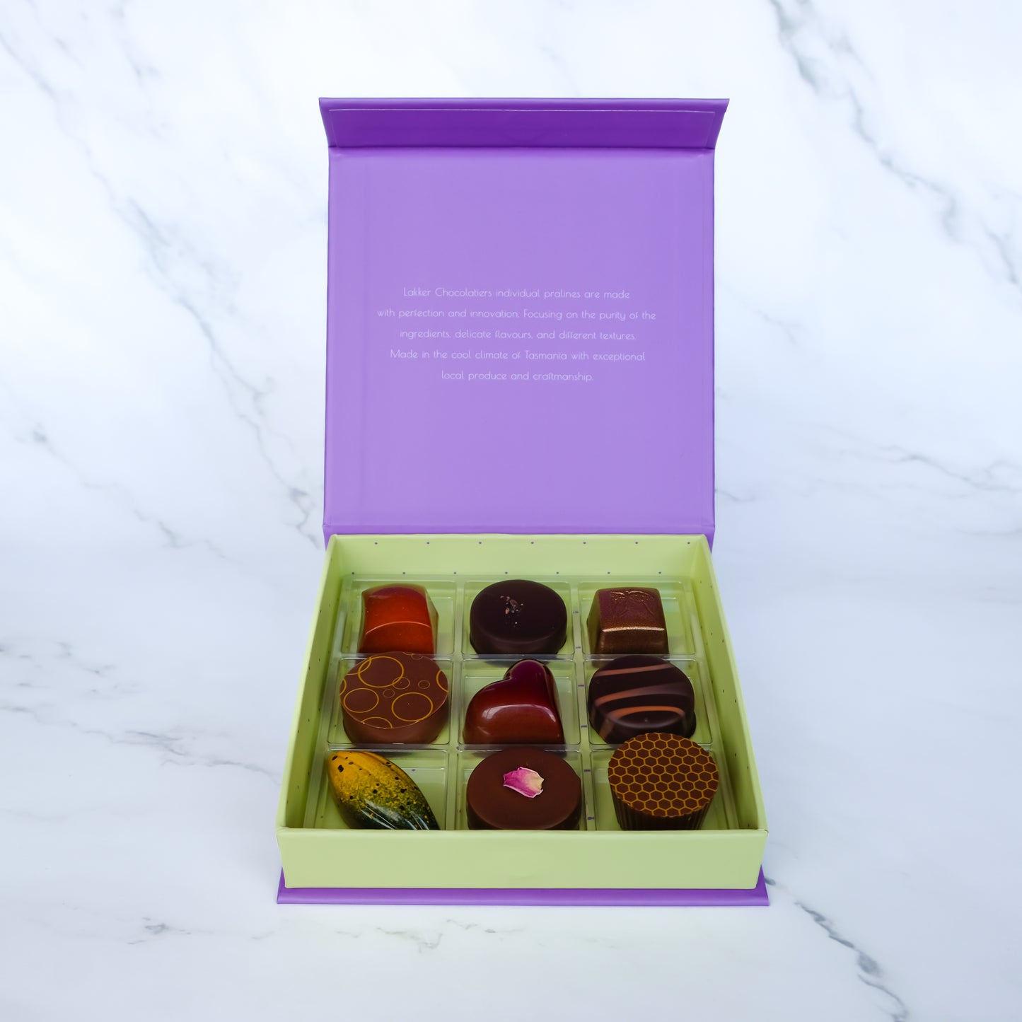 Chocolatier selection box of 9pcs