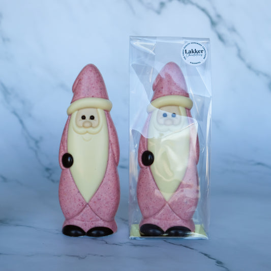 Tasmanian Raspberry White Chocolate Santa