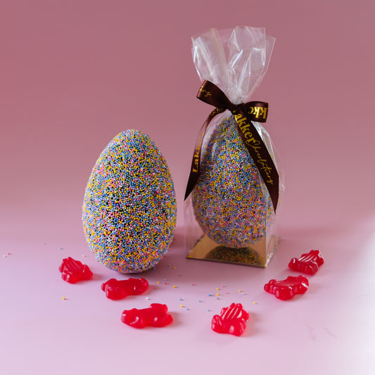 Belgian 38% milk chocolate smash freckle eggs 250g