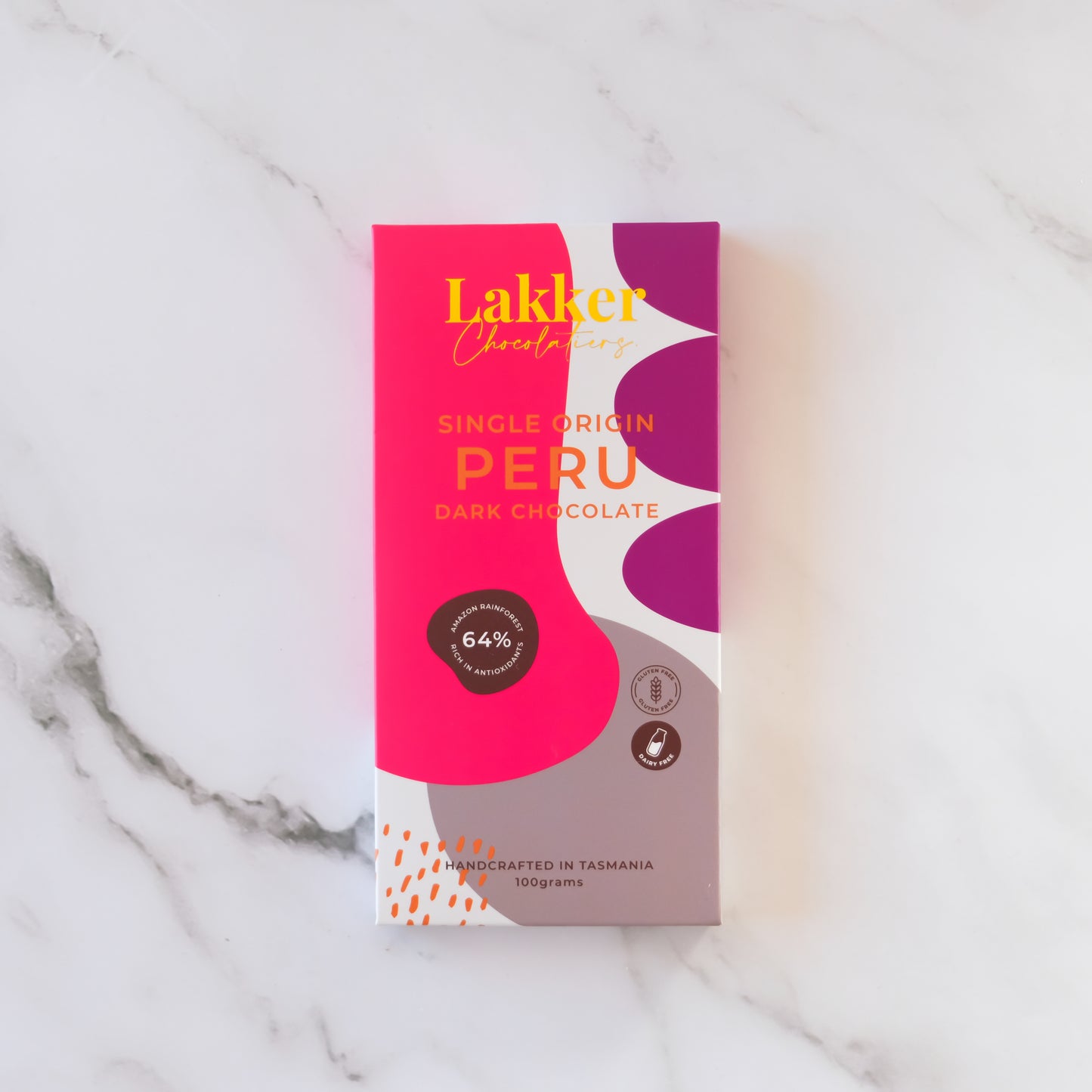 Single Origin 64% PERU Dark Chocolate