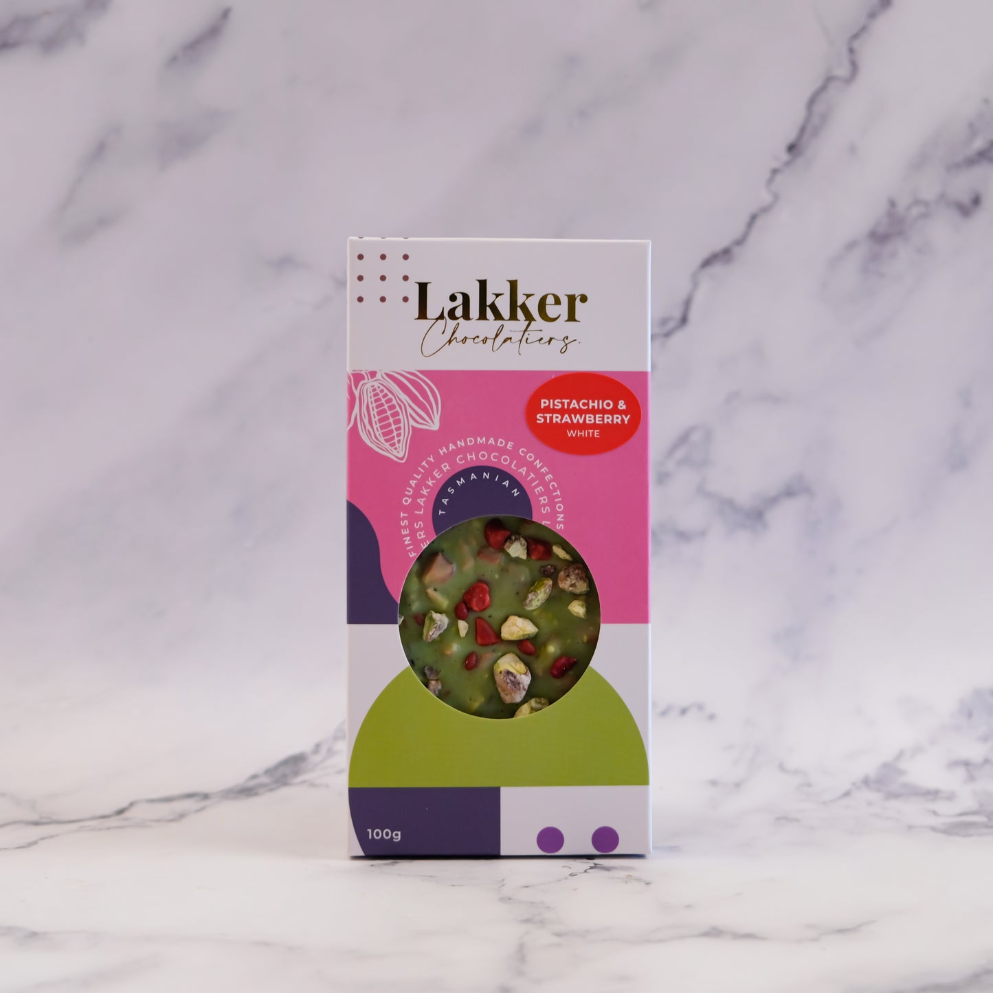 Pistachio and Strawberry