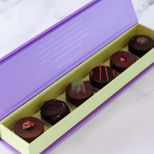 Chocolatier selection box of 6 pcs