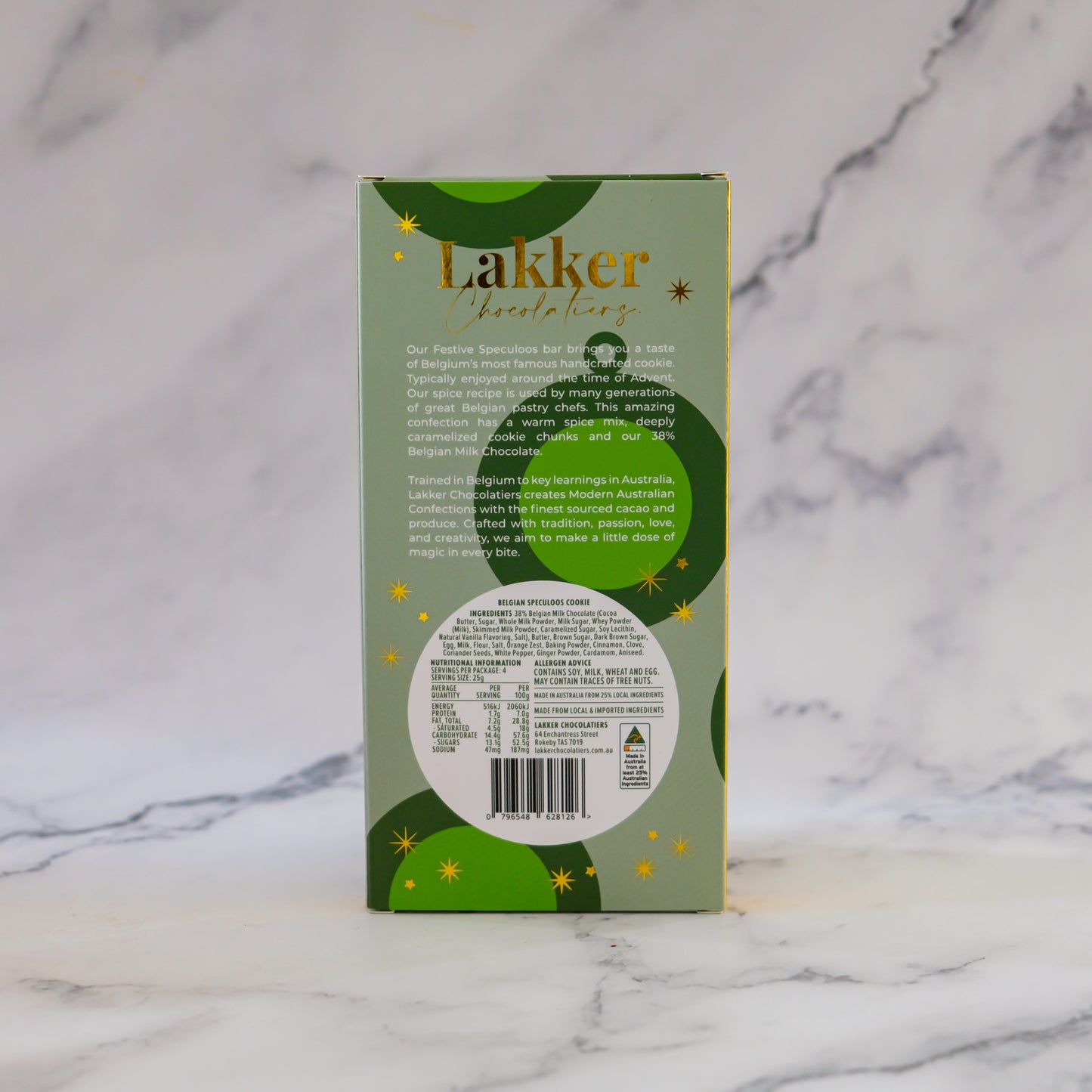 Milk Chocolate Belgian Speculoos