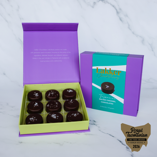 Tasmanian Sea Salt Caramel Chocolates