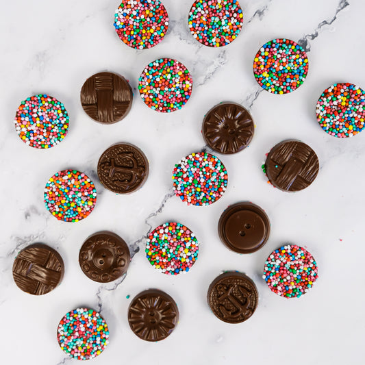 Chocolate buttons
